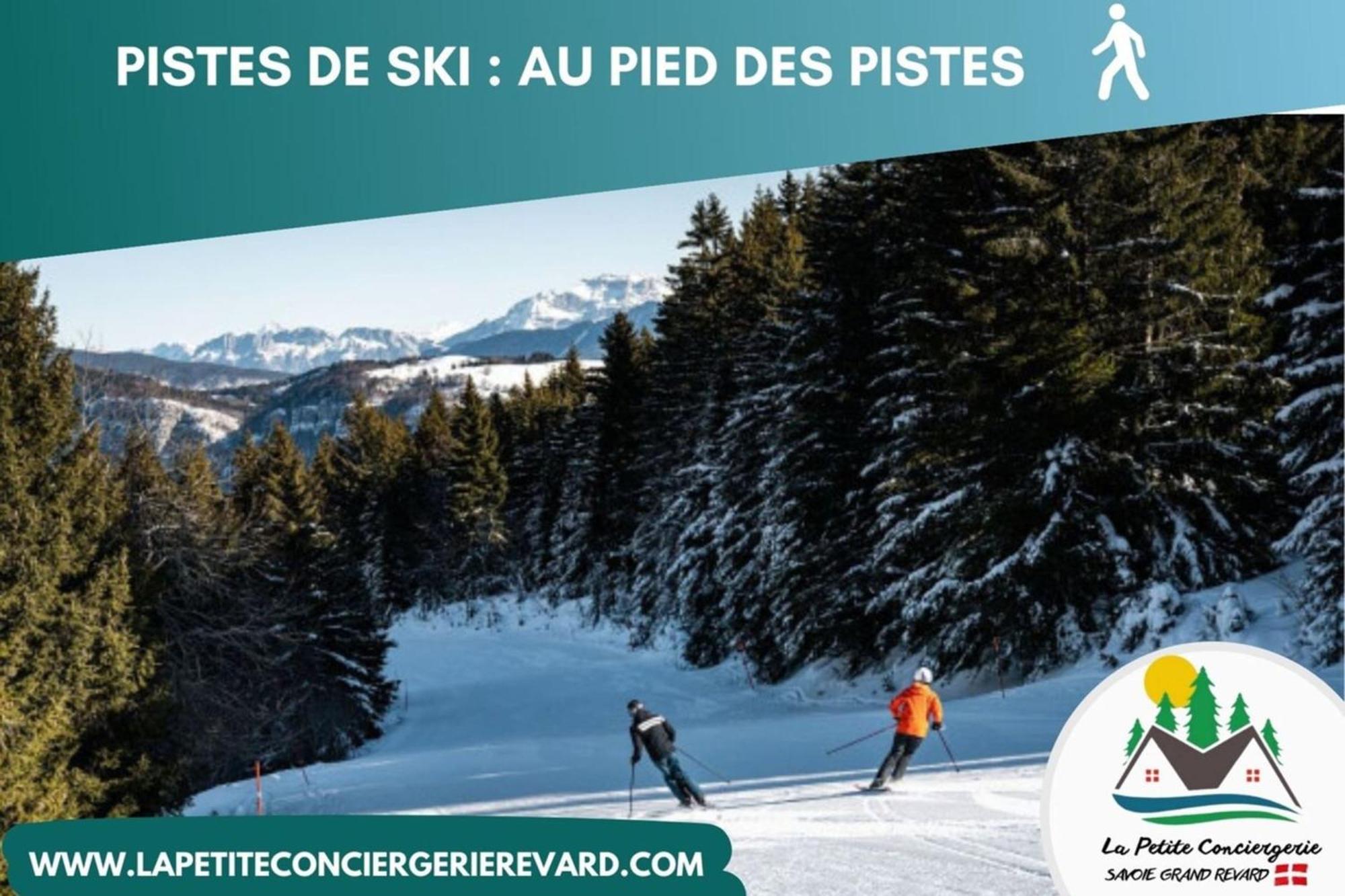 Chaleureux Studio Au Pied Des Pistes - Le Refuge Les Déserts エクステリア 写真