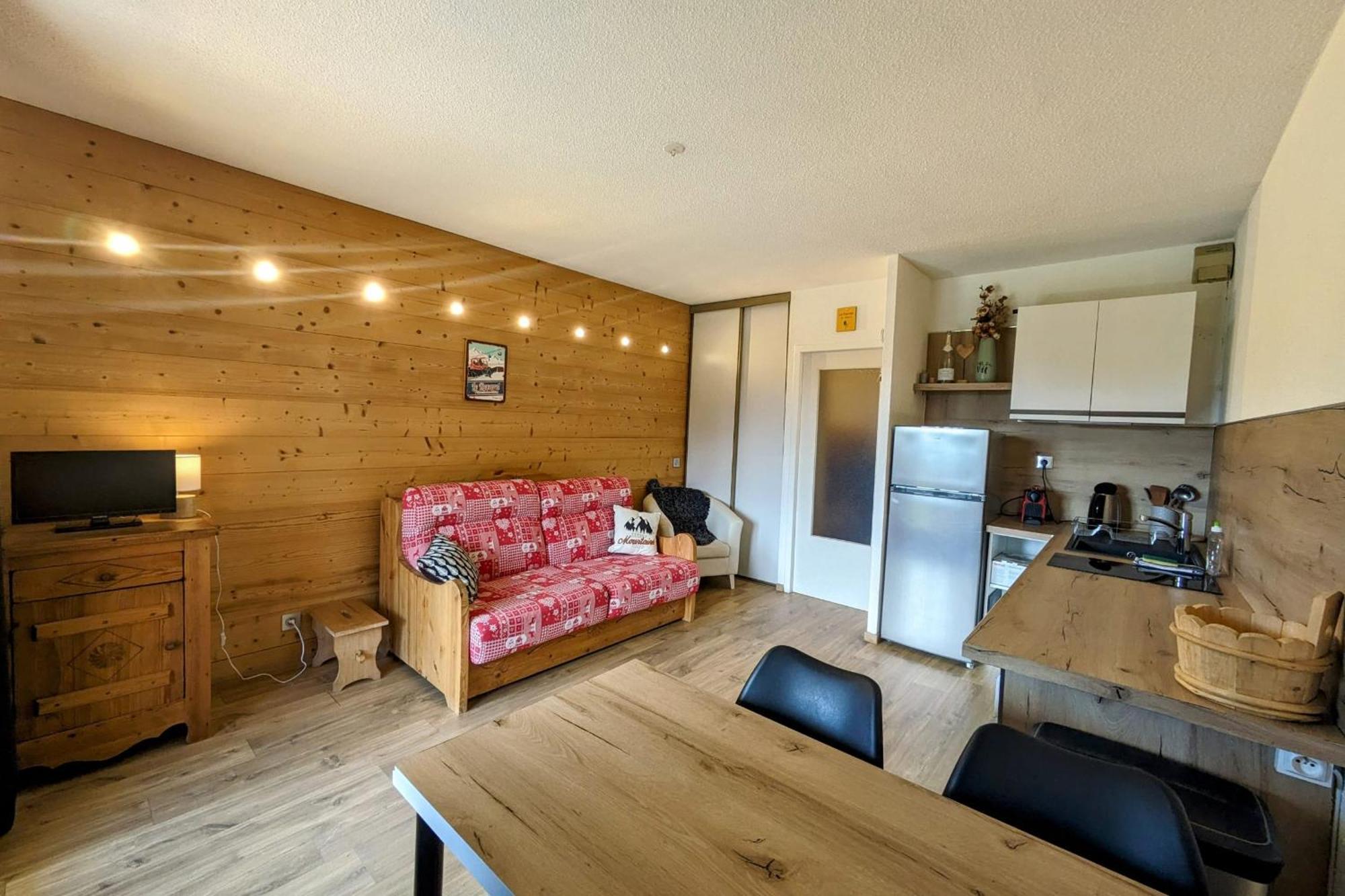 Chaleureux Studio Au Pied Des Pistes - Le Refuge Les Déserts エクステリア 写真