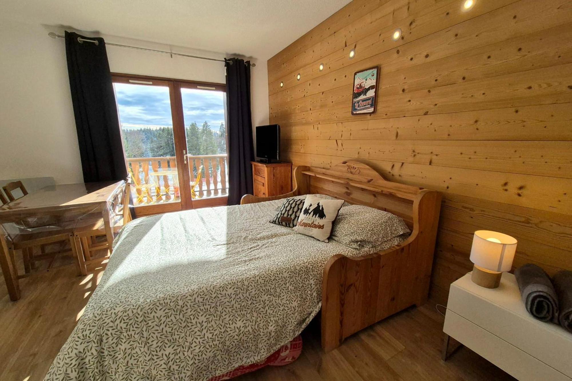 Chaleureux Studio Au Pied Des Pistes - Le Refuge Les Déserts エクステリア 写真